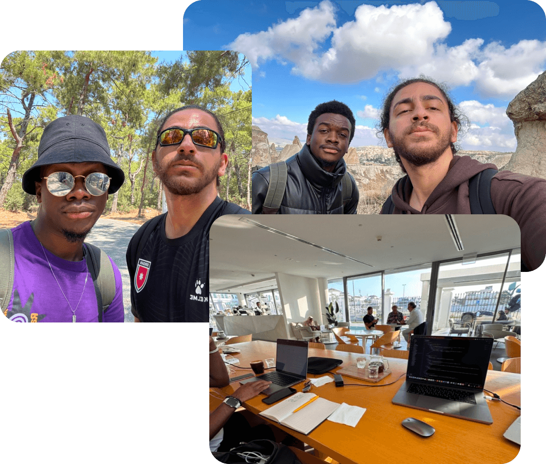 Letket team members - Working Station